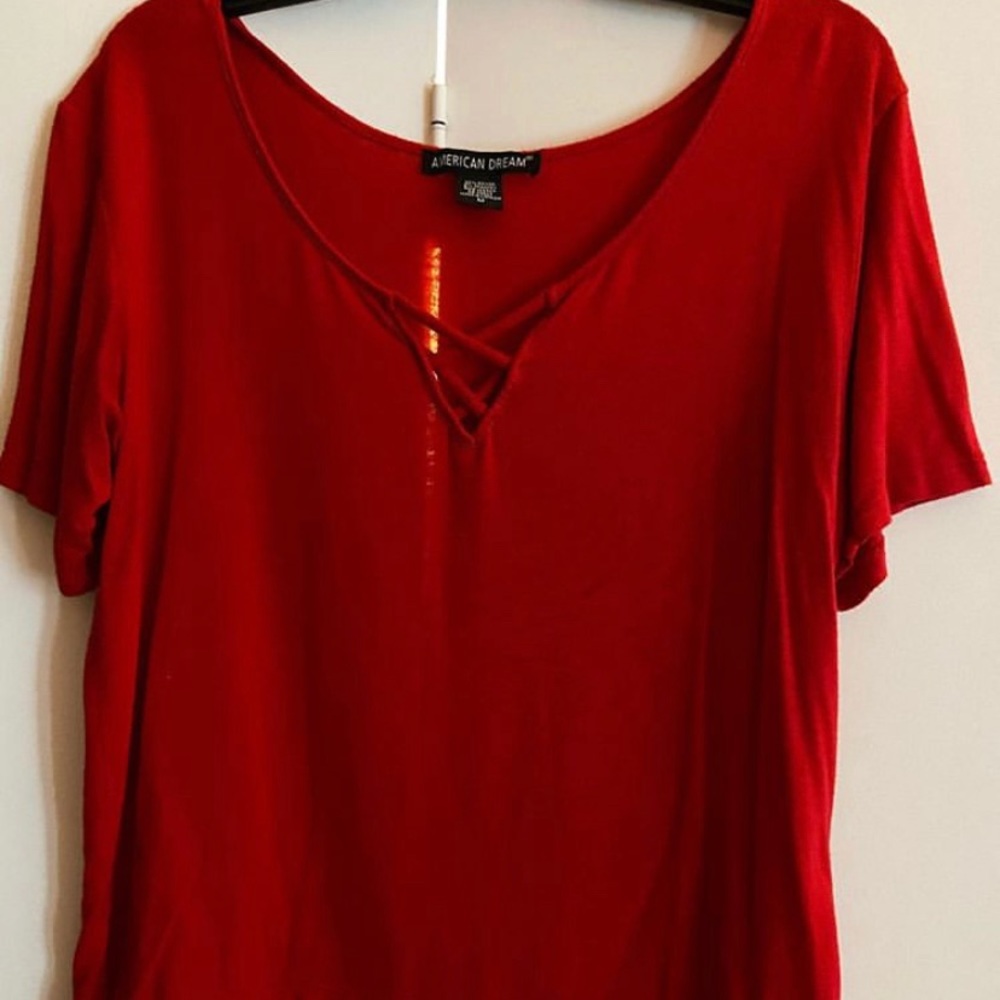 Red shirt